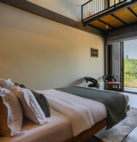 bathroom shower area